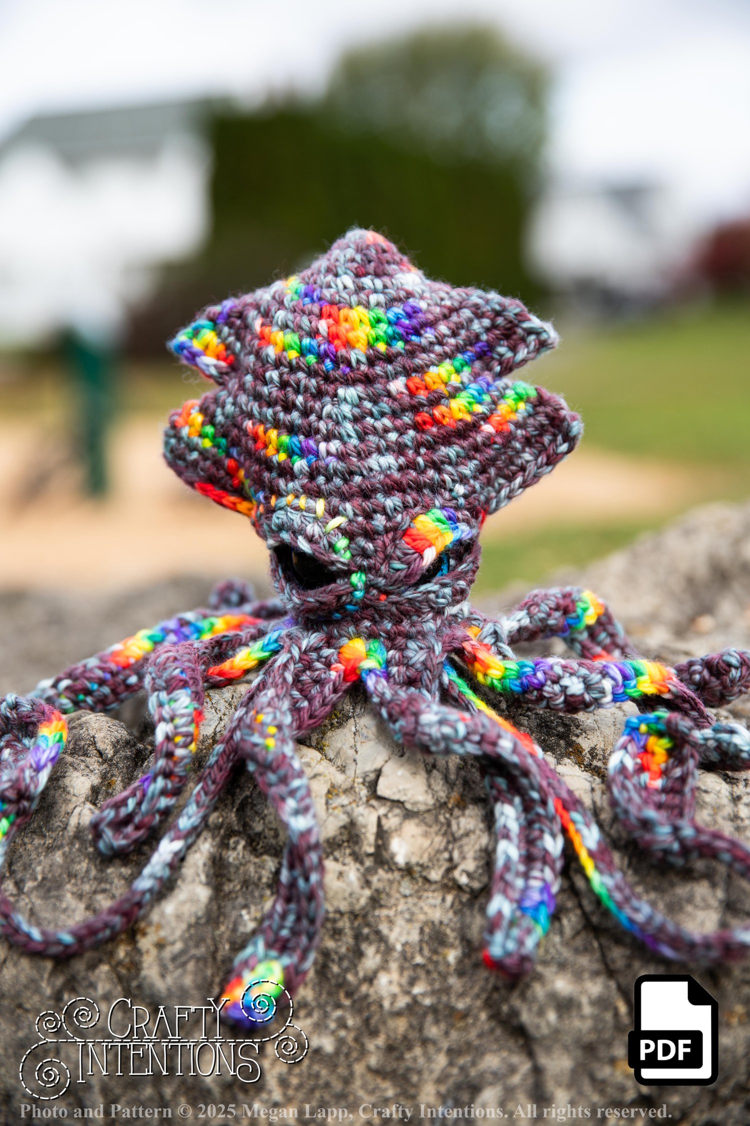 Medium Krakens Set 2 No Sew Crochet Pattern by Crafty Intentions