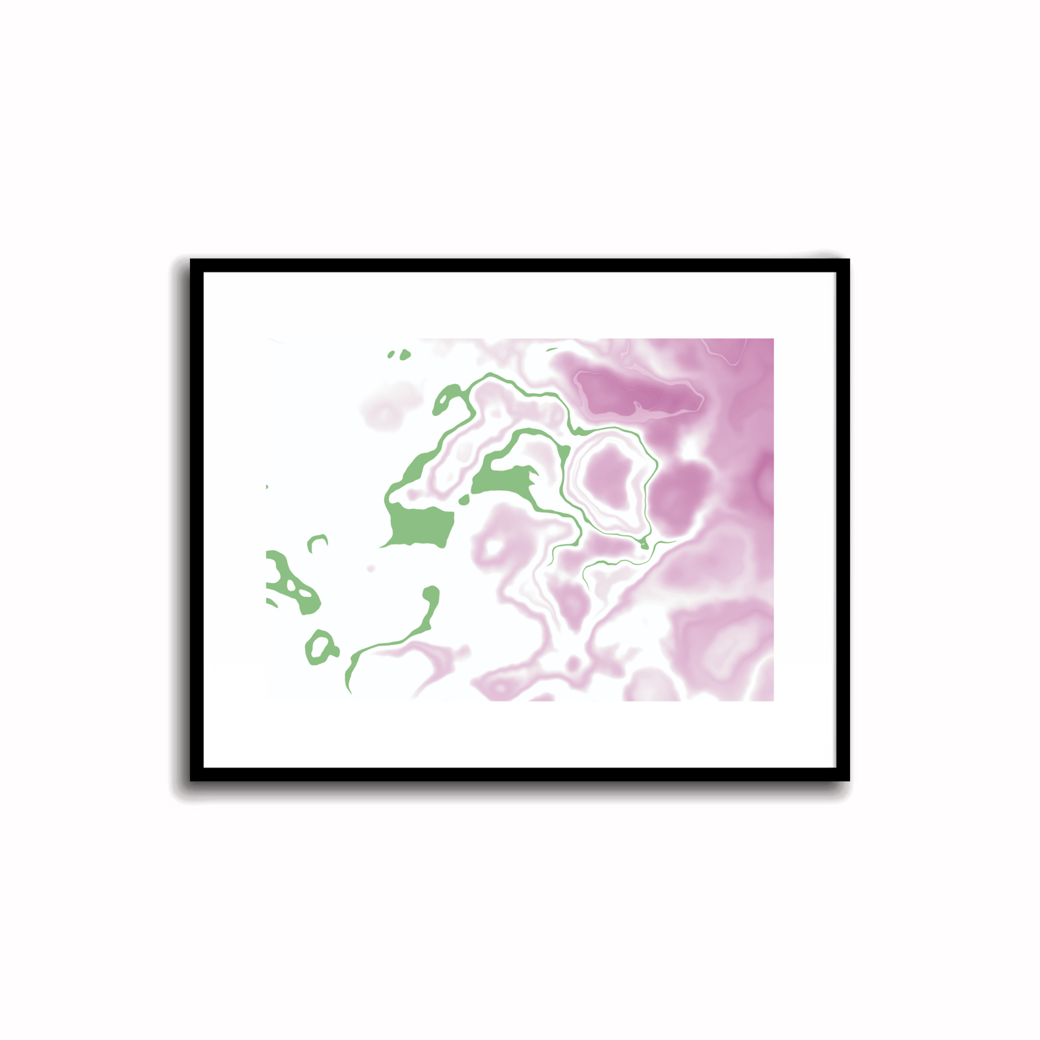 Dark Lilac Modern Art 2 (9)    Brighten your space with this vibrant abstract color palette print in dark lilac and frog green. Perfect for walls, desks, or shelves—download instantly and transform your decor!
