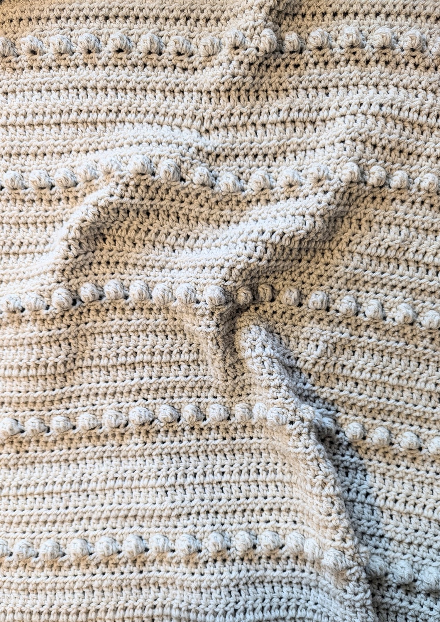 Bobble Blanket Crochet Pattern