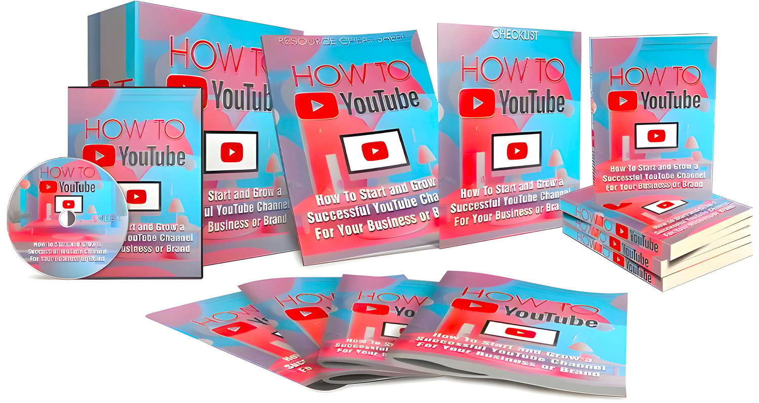 How To YouTube video - 10 exclusive Video Tutorials - Payhip