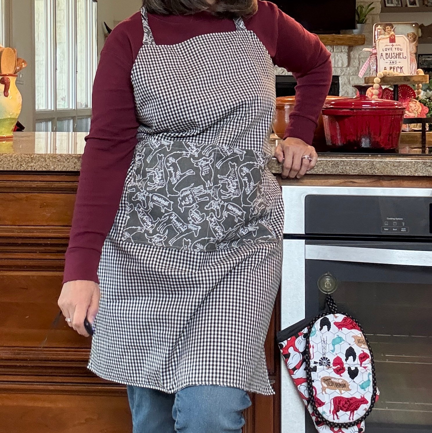 reversible apron sewing pattern