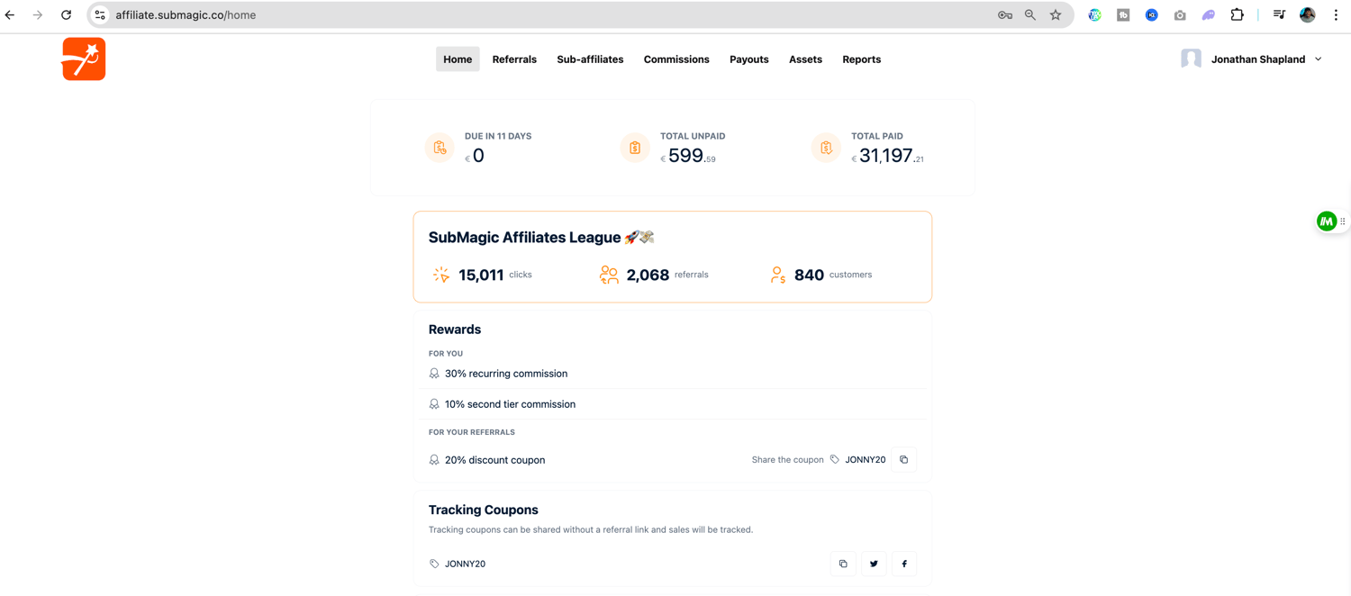 submagic-32thousand-dollar-earnings