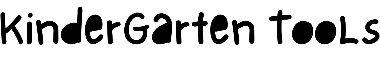 Logo Kindergarten Tools
