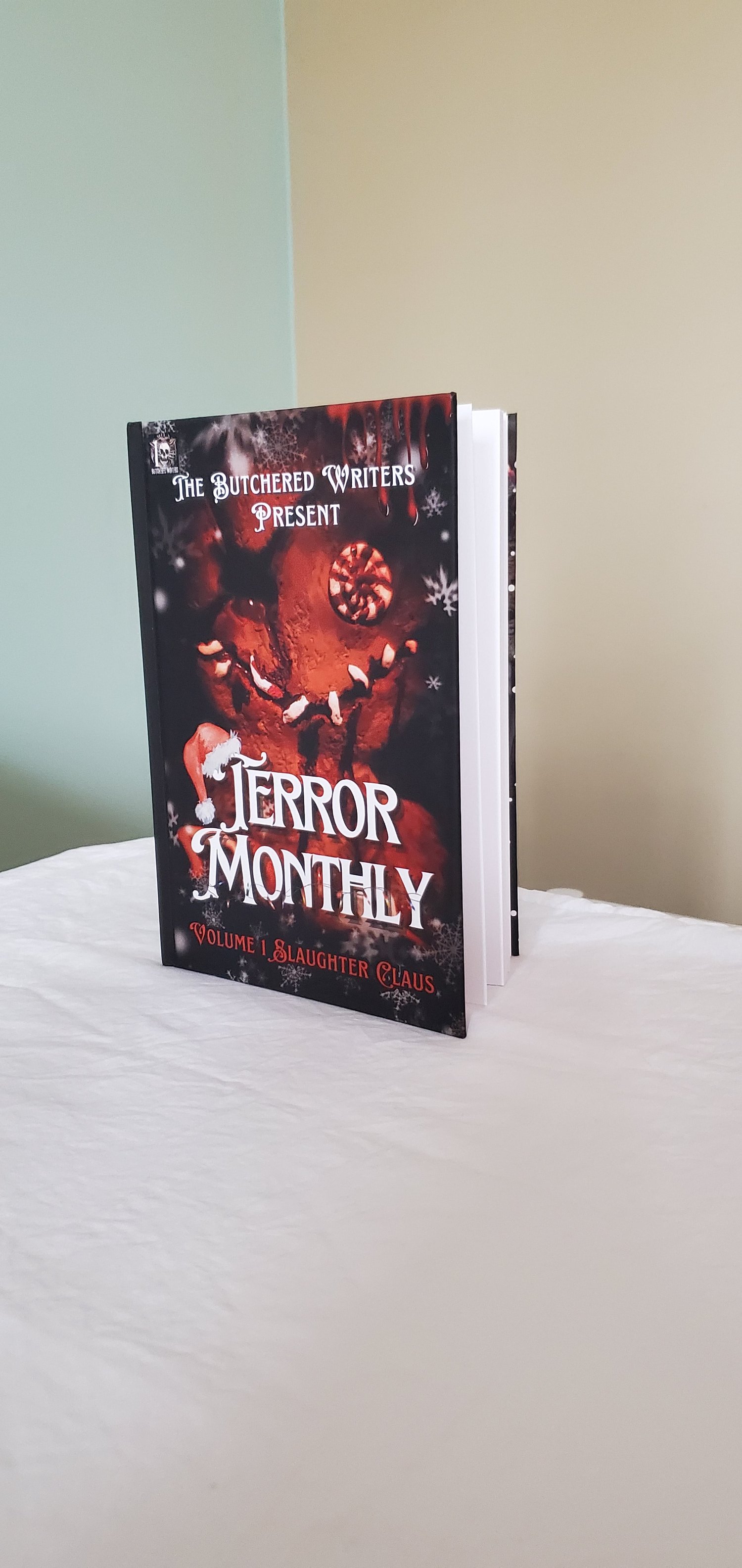 Terror Monthly horror anthology book Christmas volume by The Butchered Writers.
