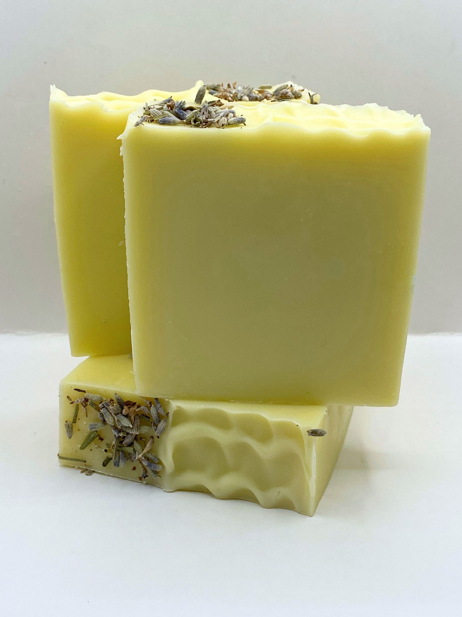 Natural lavender and bergamot handmade soap