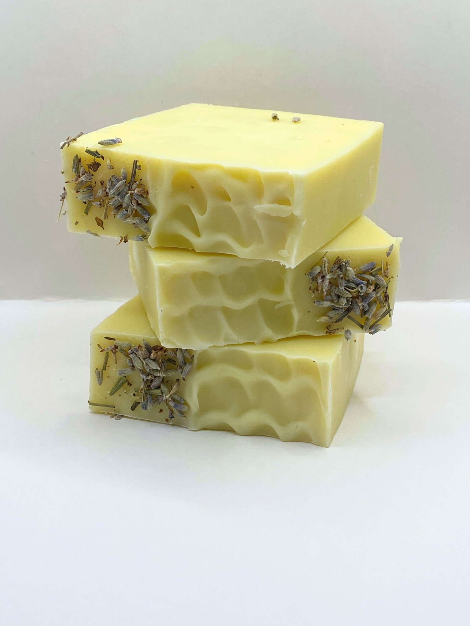 Natural lavender and bergamot handmade soap