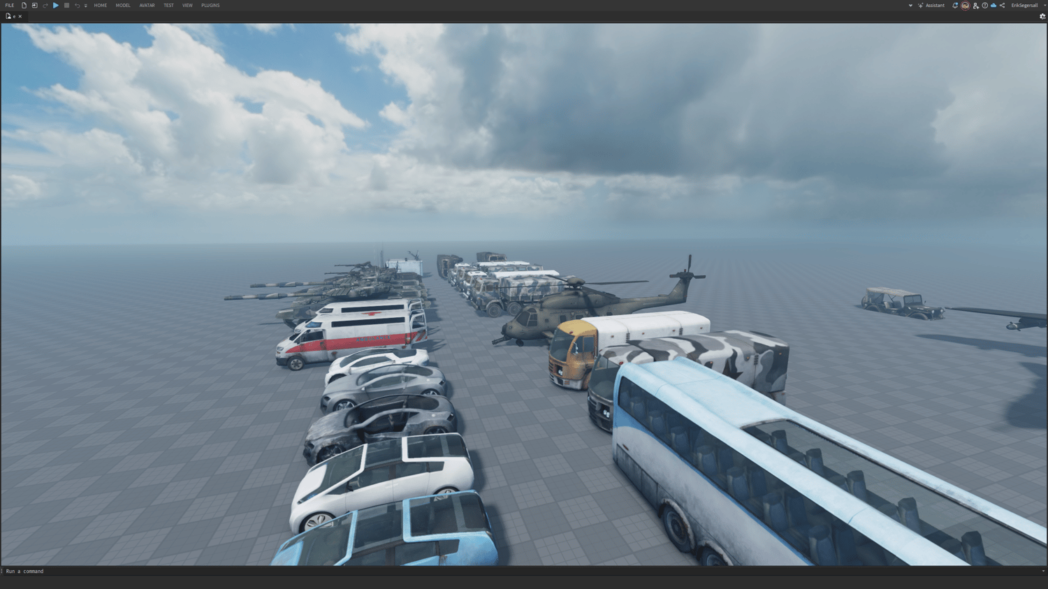 Military truck mesh pack for Roblox developers