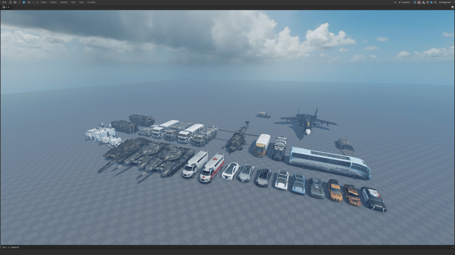 High-quality prop assets for military base environments