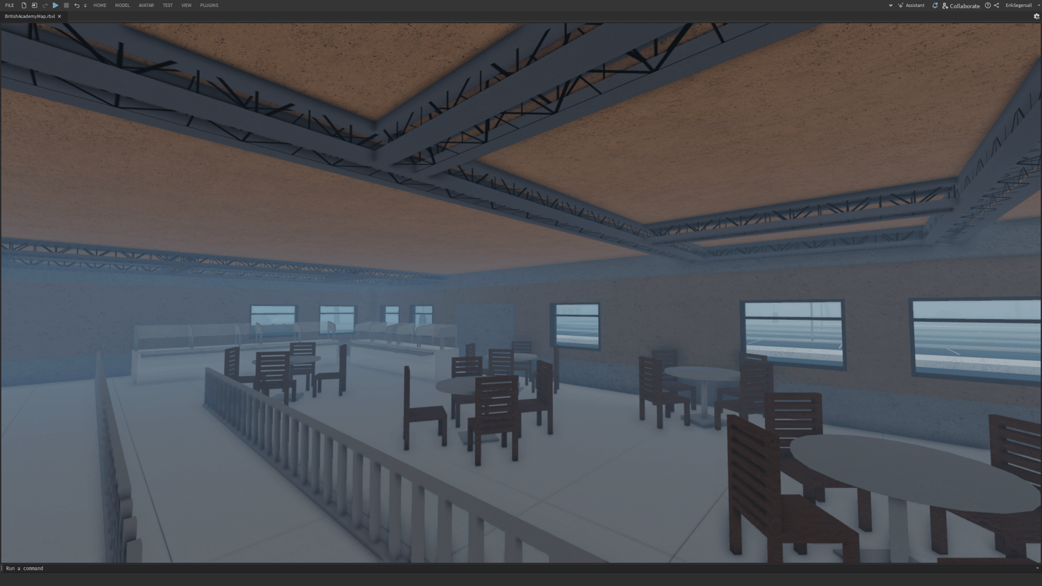 Detailed regimental buildings for structured training in Roblox