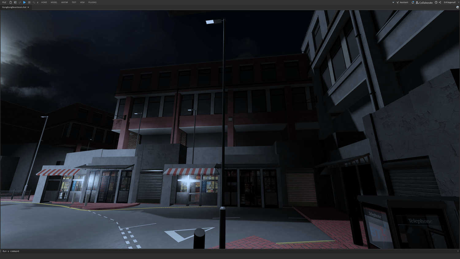 Fully furnished main shop with interior for immersive gameplay