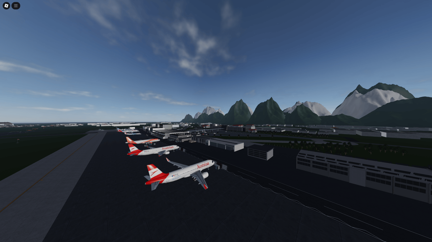 Taxiways and runways optimized for realistic aviation roleplay