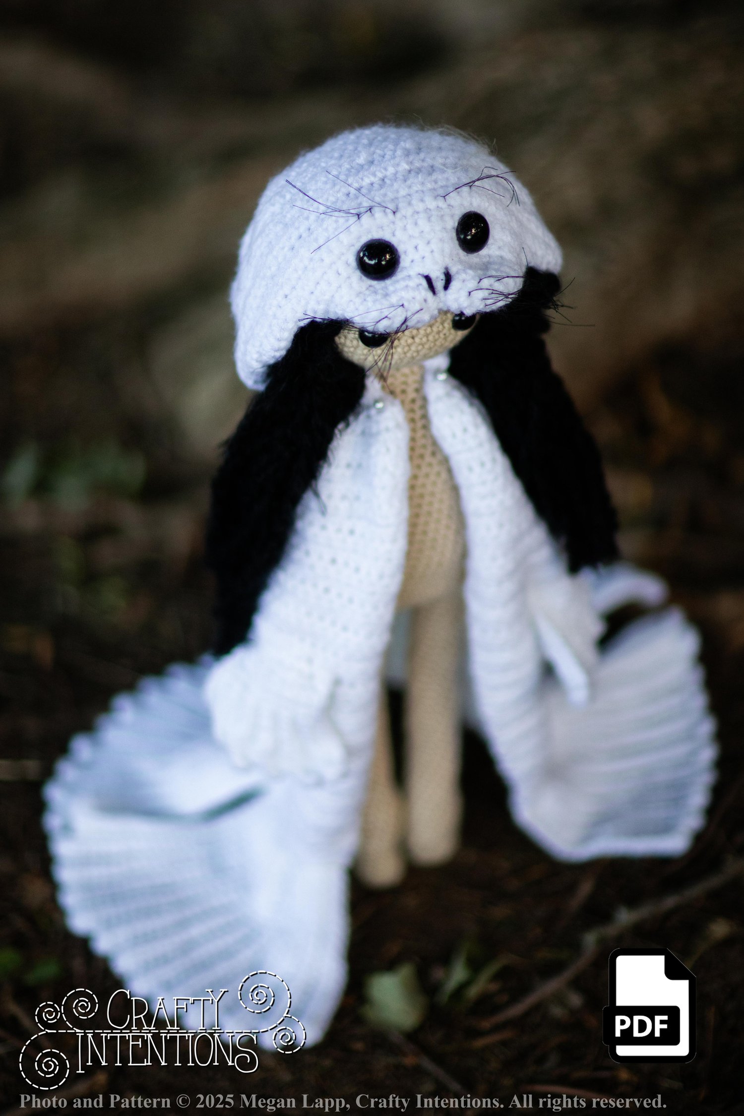 Doll Add-on: SELKIE COAT Crochet Pattern by Crafty Intentions