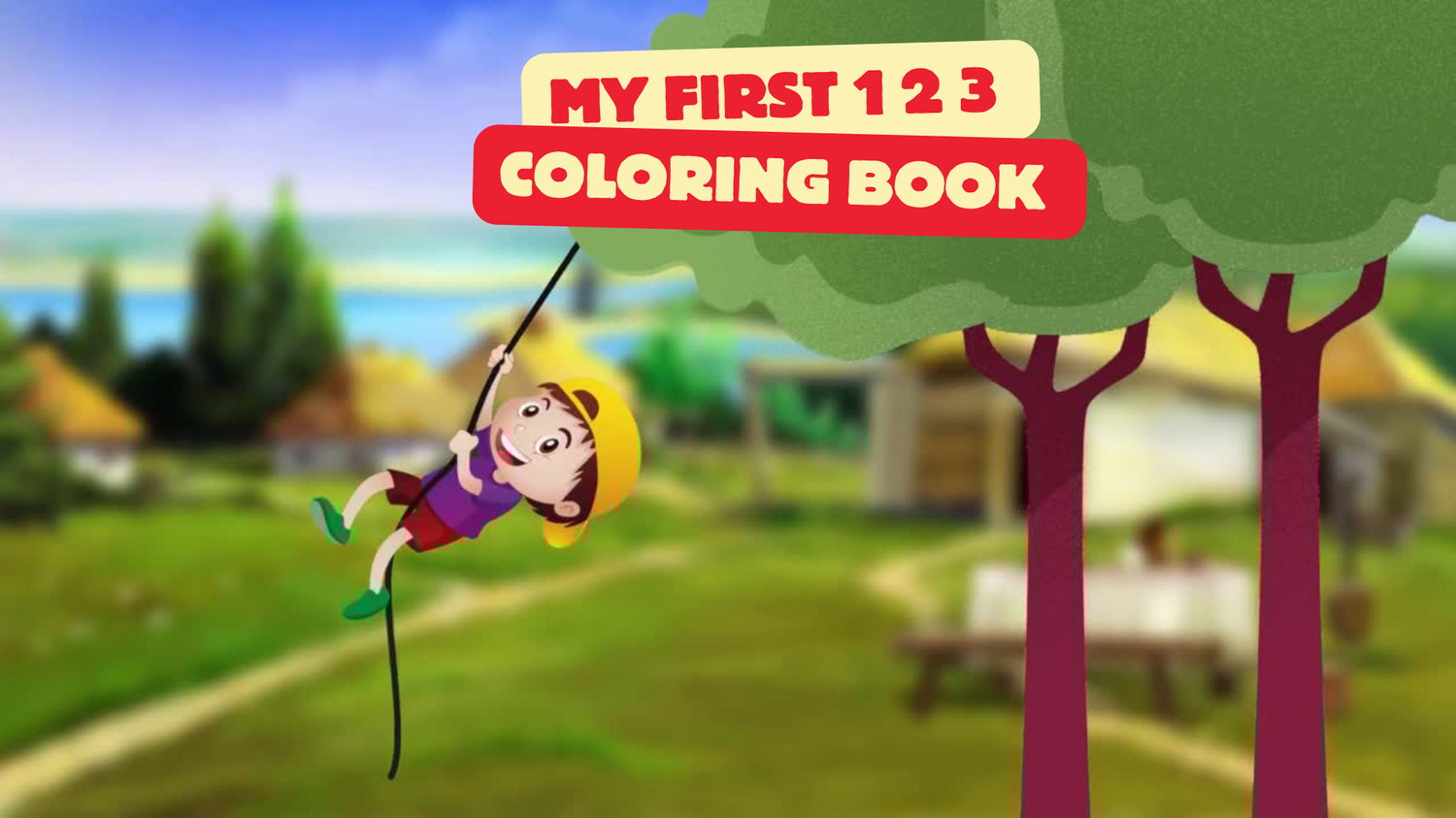 "My First 1 2 3 Coloring Book – A fun and educational toddler activity book designed to help kids ages 2-5 learn numbers and counting through engaging illustrations and simple number tracing. Perfect for preschool learning and early childhood development!"