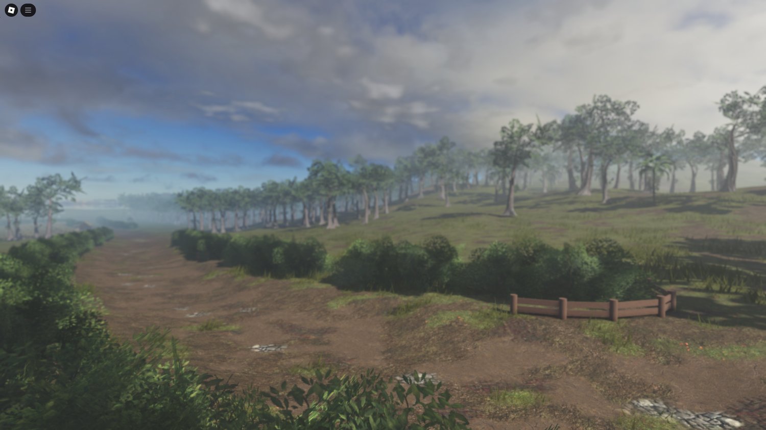 Roblox characters piloting a military helicopter over dense Vietnam jungles.