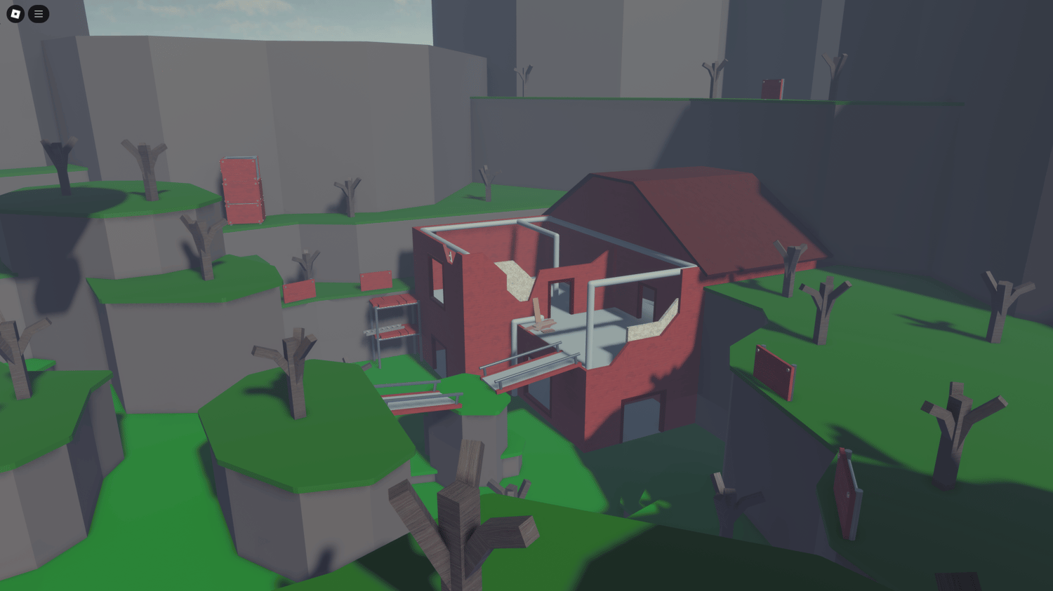 High-quality model of a weapon available in the FFA PvP map.