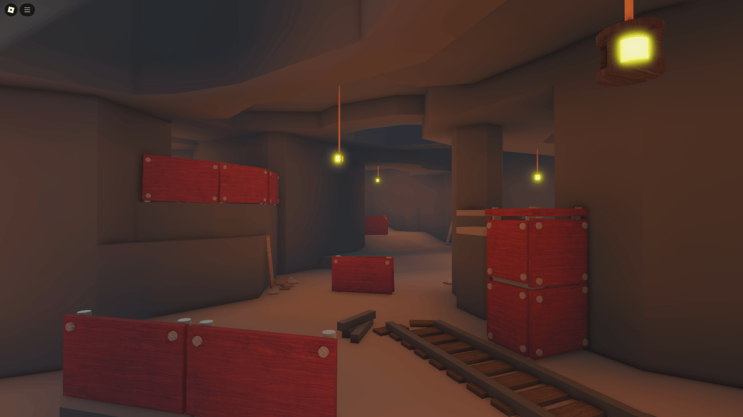 Roblox character taking a vantage point from a rooftop for strategic advantage.