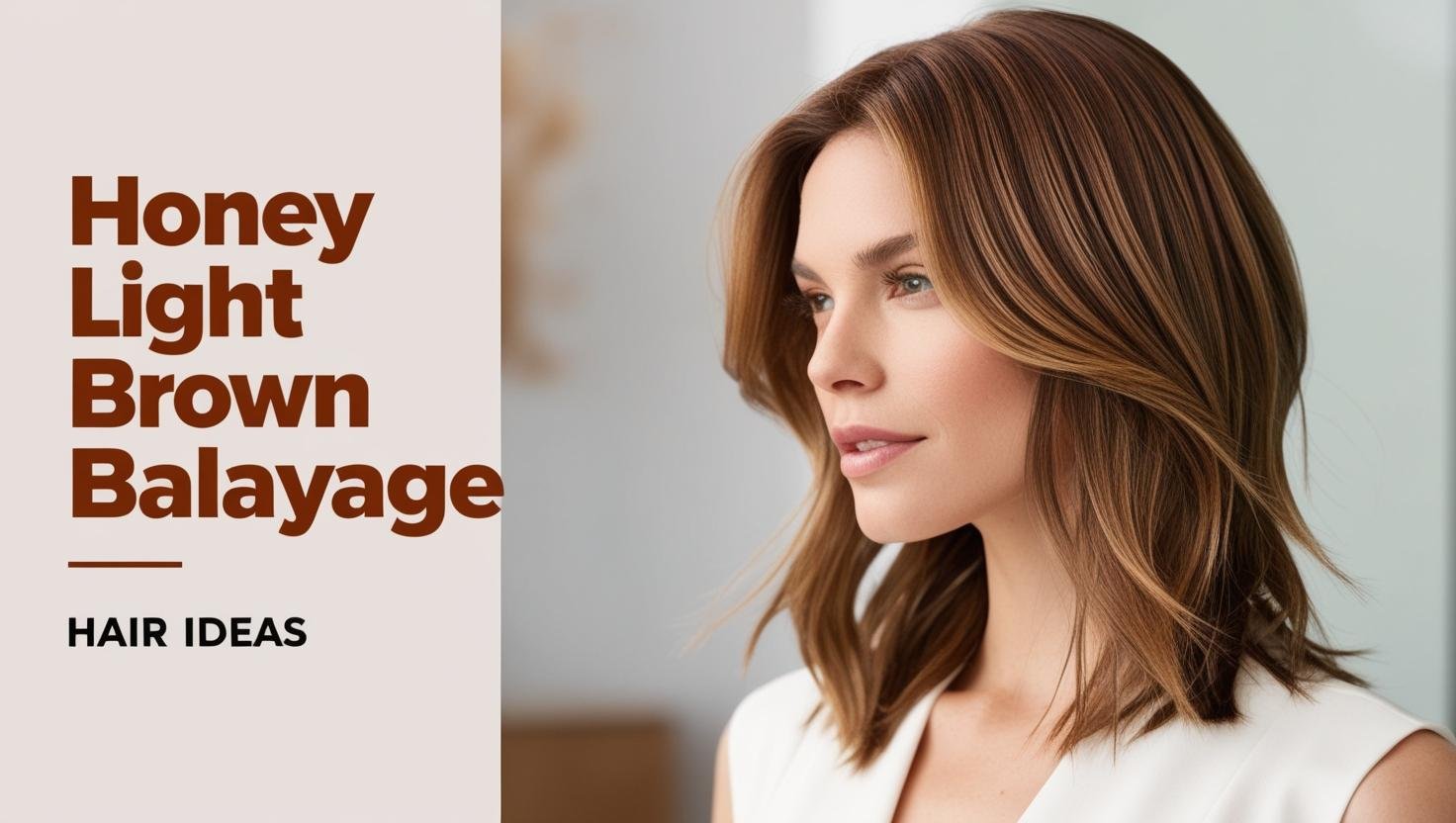 25 Honey Light Brown Balayage ideas