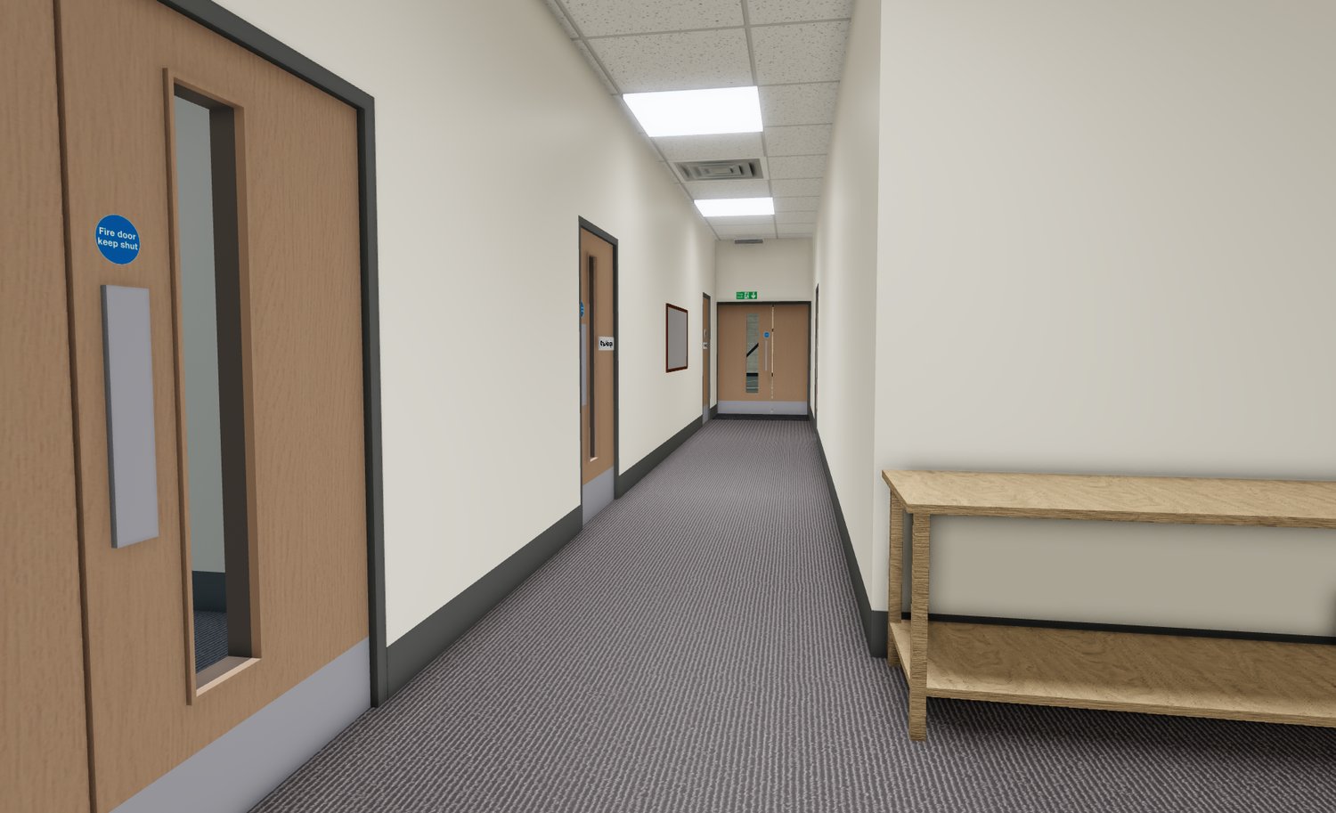 Reception Corridor