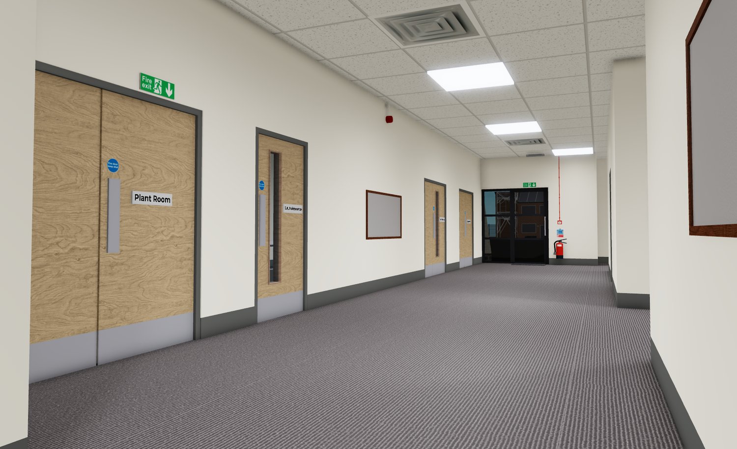 Retained Entrance Corridor