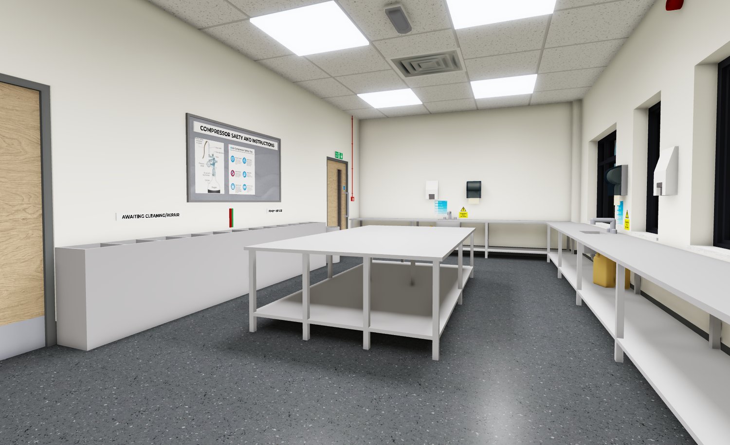 BA Cleaning Room