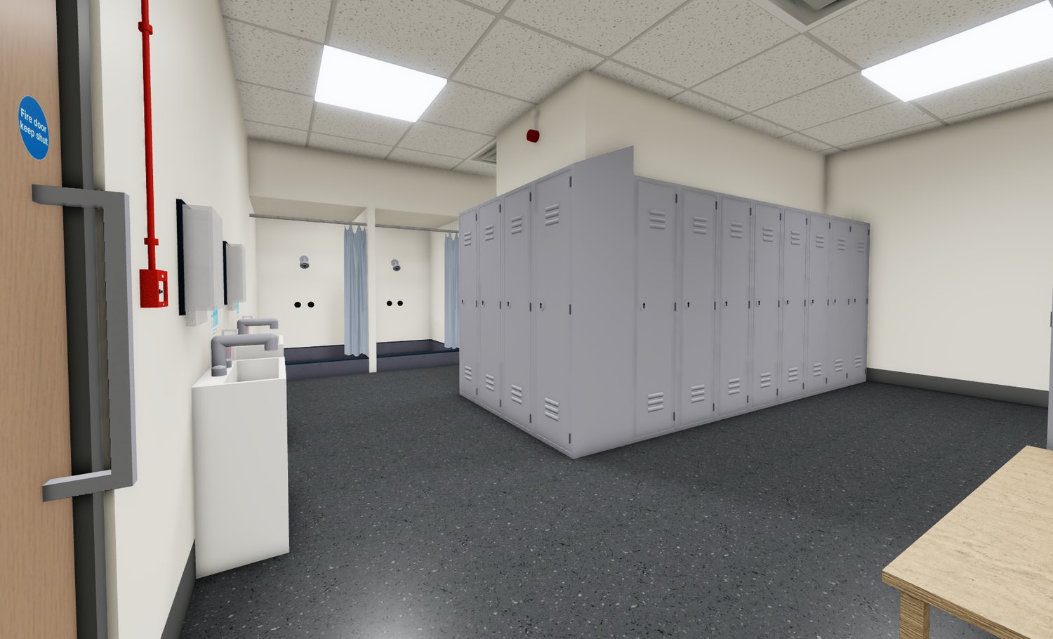 Male Locker Room