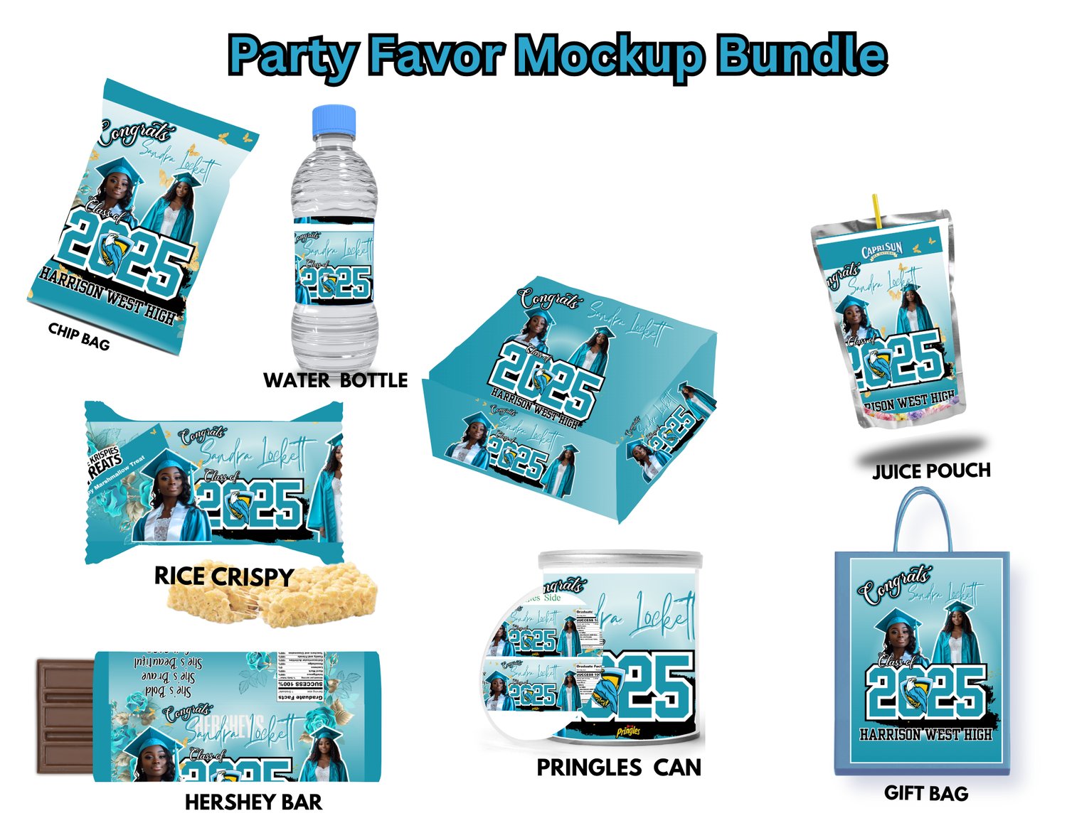 Mega Grad Party Favor Bundle(CANVA) - Payhip