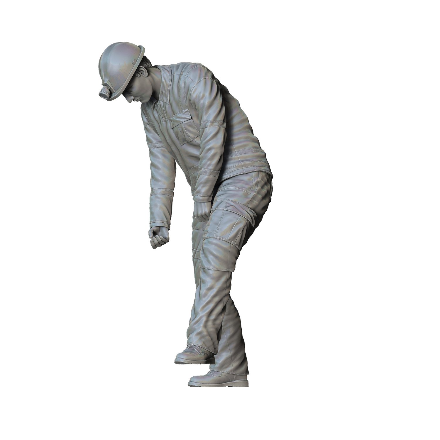 3dp Miniatures, N1 Railway Track Worker