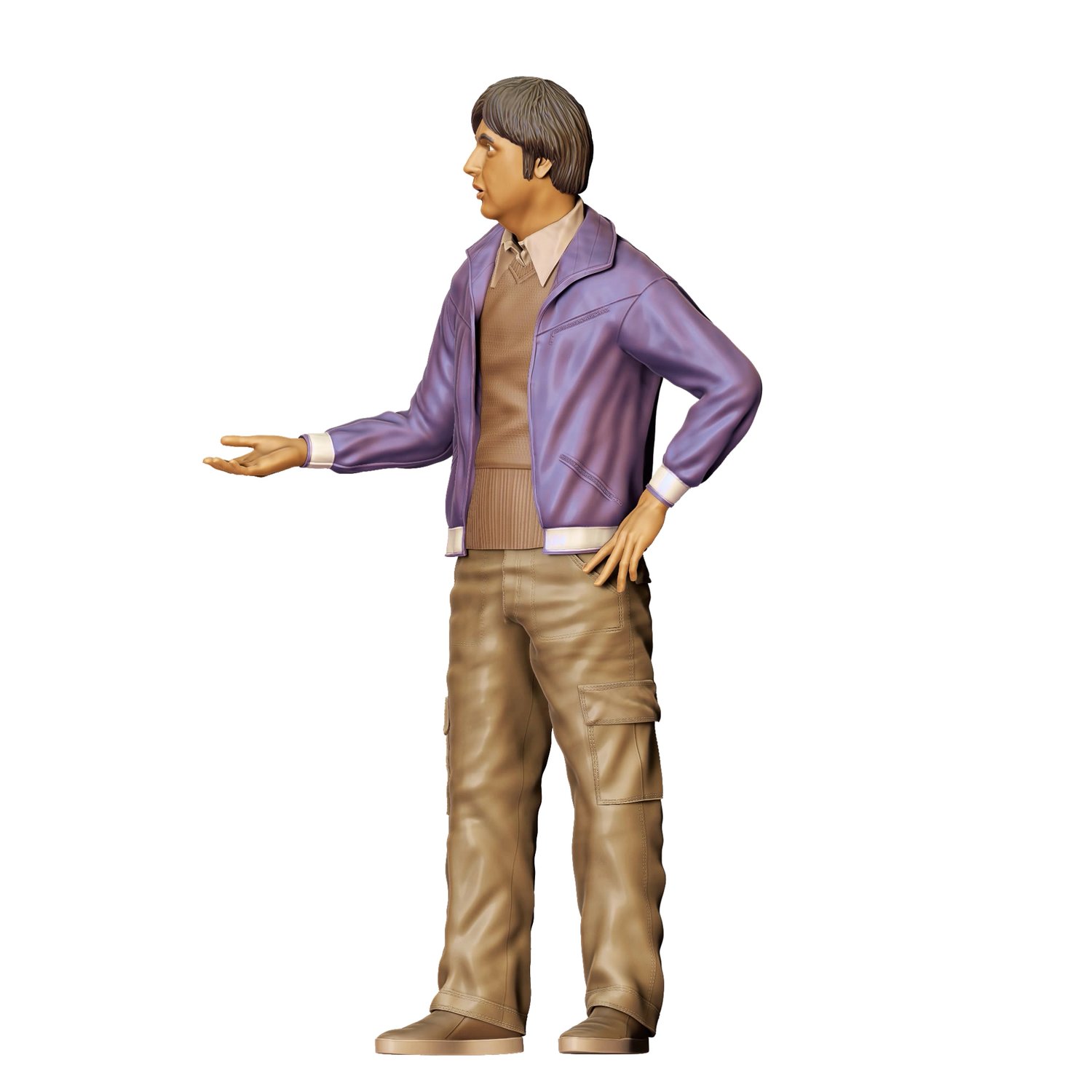 3dp Miniatures, N4 Rajesh Koothrappali Kunal Nayyar The Big Bang Theory