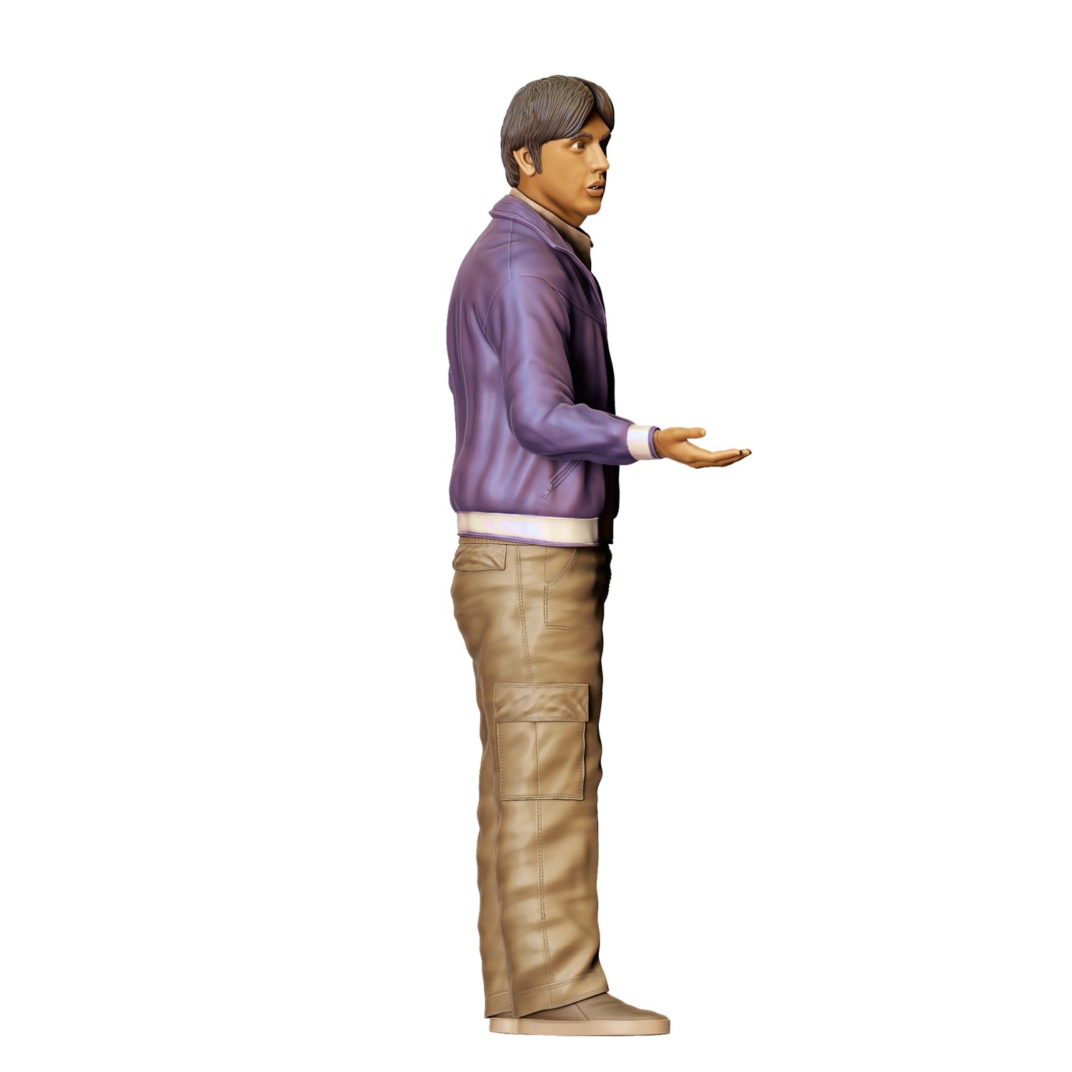 3dp Miniatures, N4 Rajesh Koothrappali Kunal Nayyar The Big Bang Theory