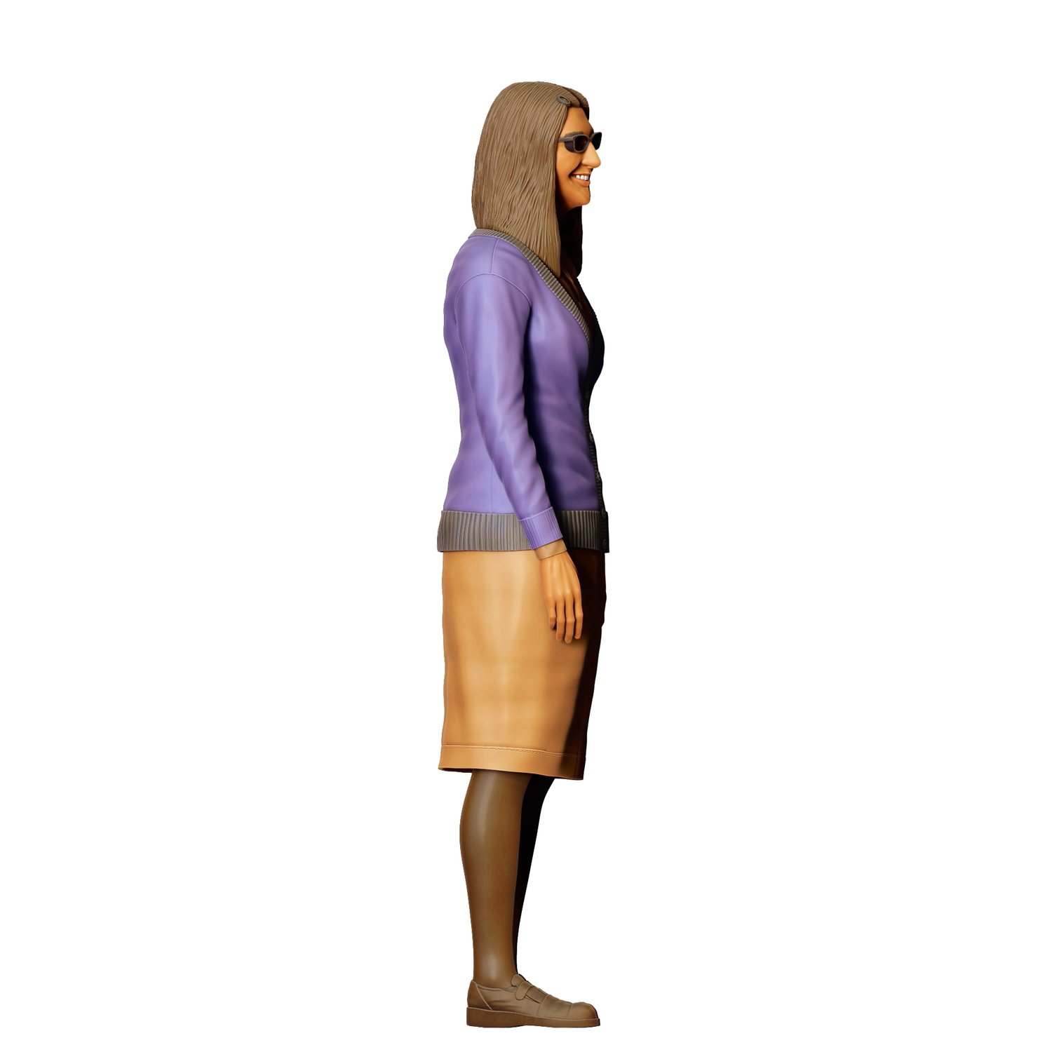 3dp Miniatures, N6 Amy Farrah Fowler Mayim bialik The Big Bang Theory