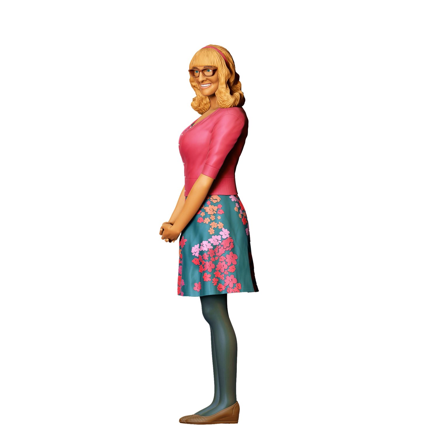 3dp Miniatures, N7 Bernadette Rostenkowski Melissa Rauch The Big Bang Theory