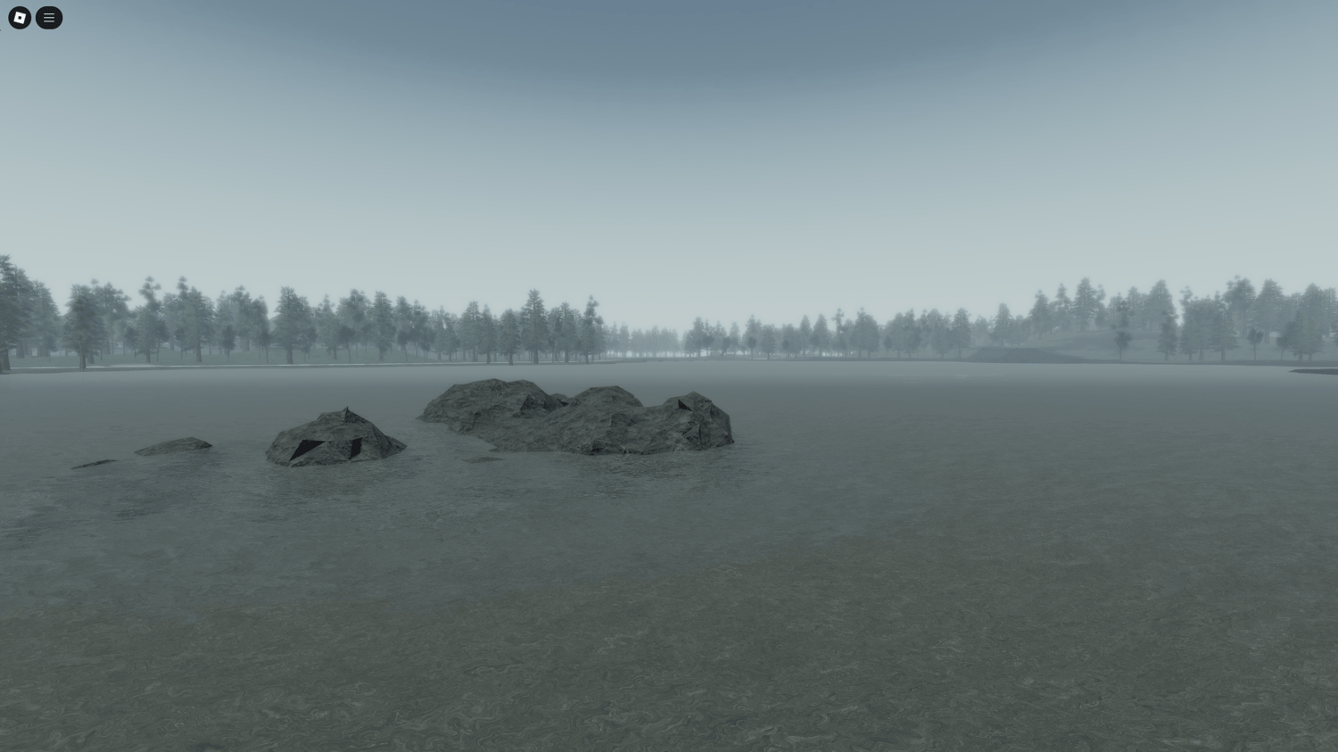 Players exploring abandoned barns and sheds, searching for supplies and strategic positions.