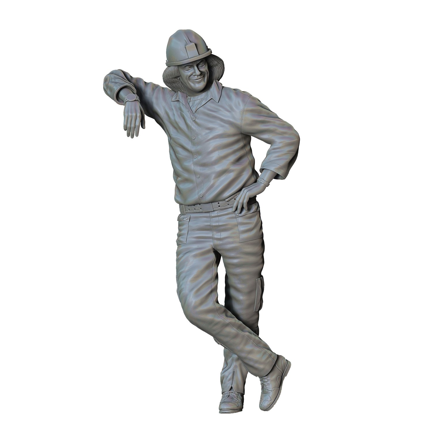 3dp Miniatures, N3 Doc_ Dr. Emmett Brown Christopher Lloyd