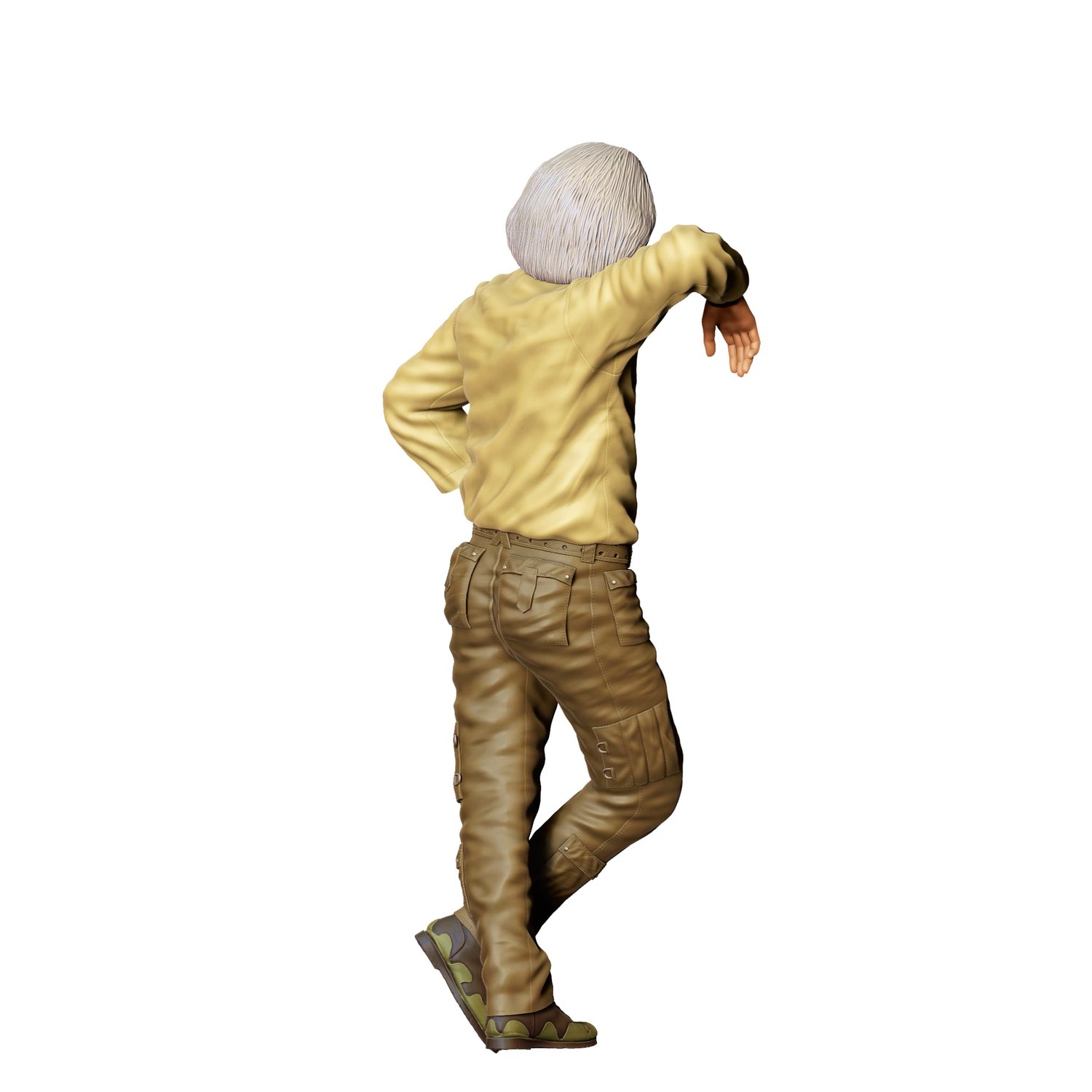 3dp Miniatures, N3 Doc_ Dr. Emmett Brown Christopher Lloyd