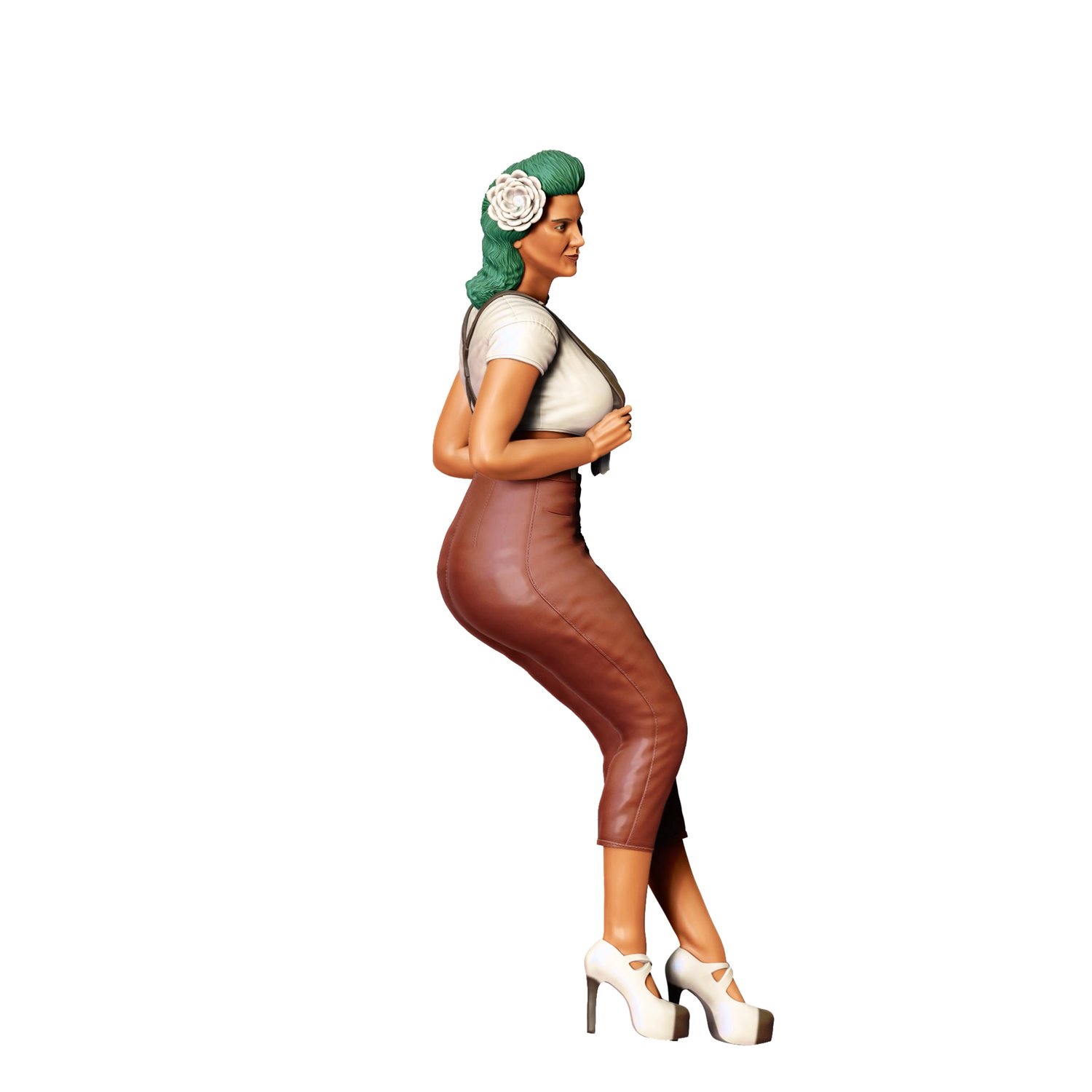 3dp Miniatures, N9 Pin-up girl