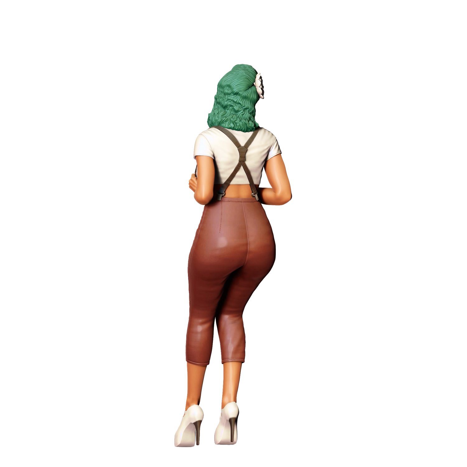 3dp Miniatures, N9 Pin-up girl