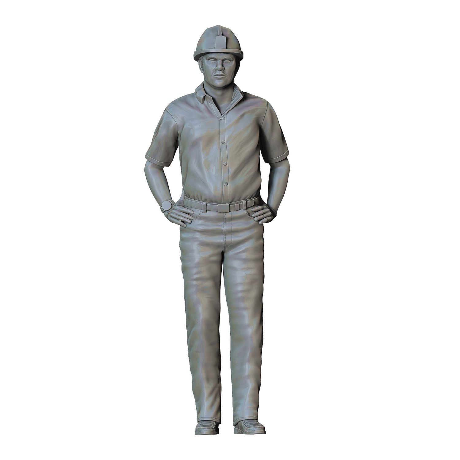 3dp Miniatures, N1 Ford vs Ferrari Matt Damon Carroll Shelby