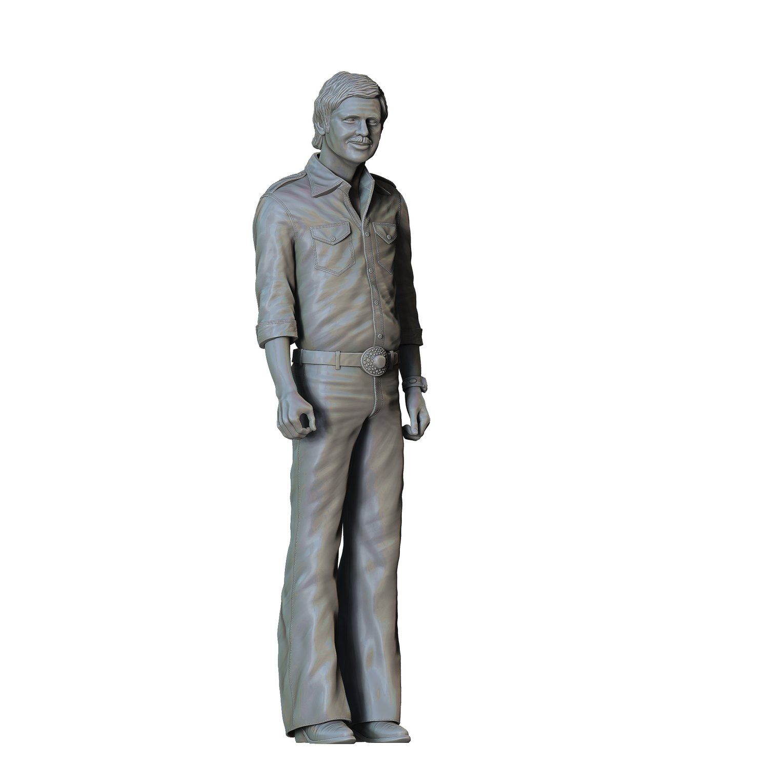 3dp Miniatures, N2 Burt Reynolds Smokey and the Bandit