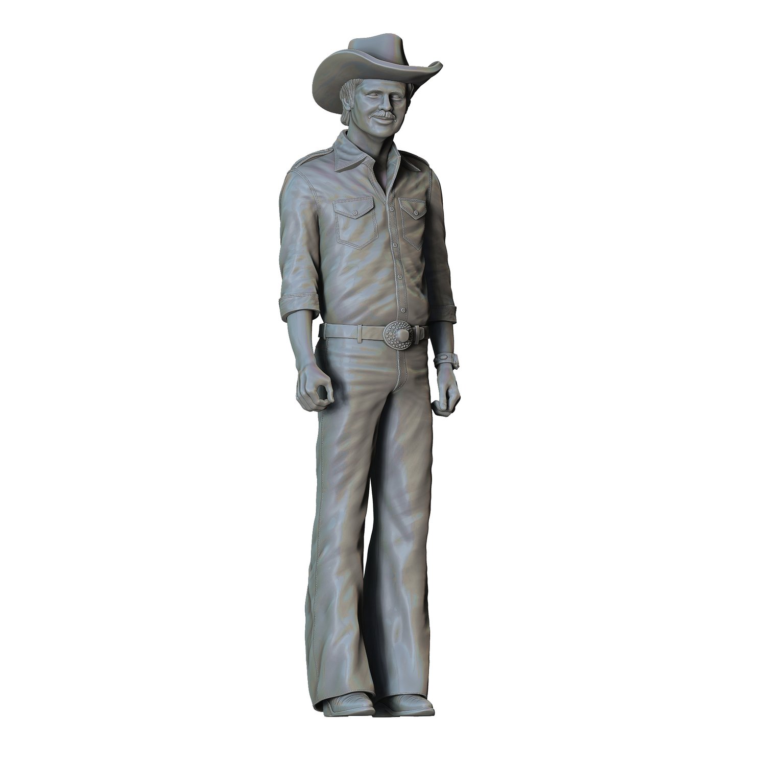 3dp Miniatures, N2 Burt Reynolds Smokey and the Bandit