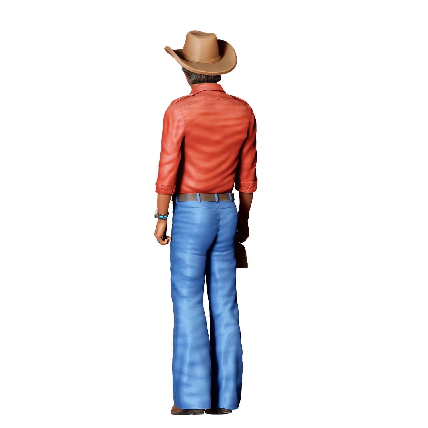 3dp Miniatures, N2 Burt Reynolds Smokey and the Bandit