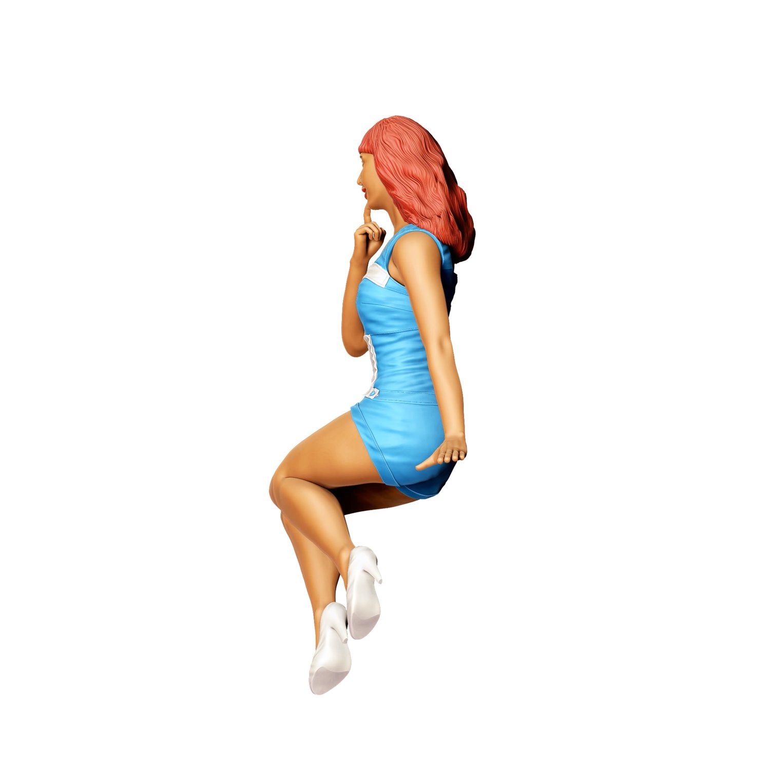 3dp Miniatures, N11 Pin-up girl