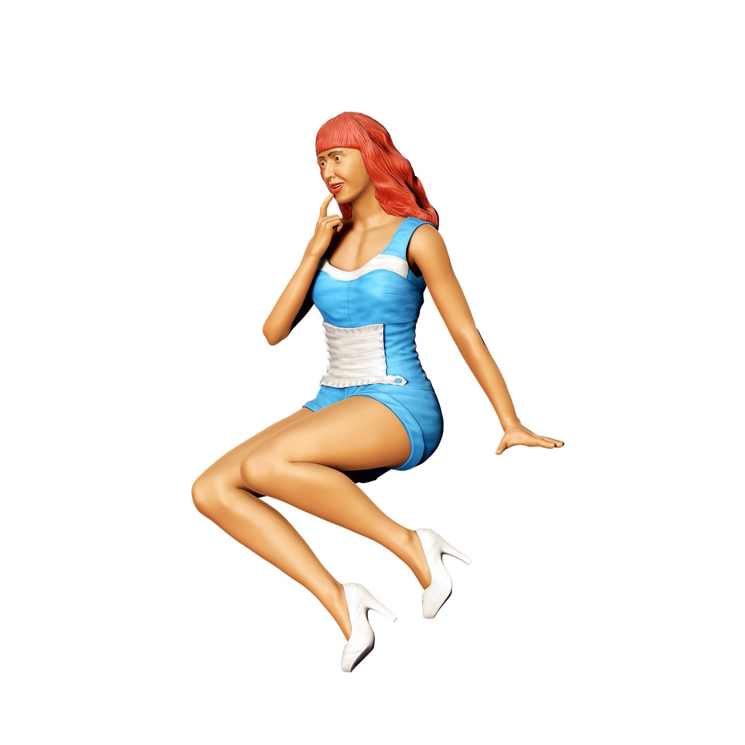 3dp Miniatures, N11 Pin-up girl
