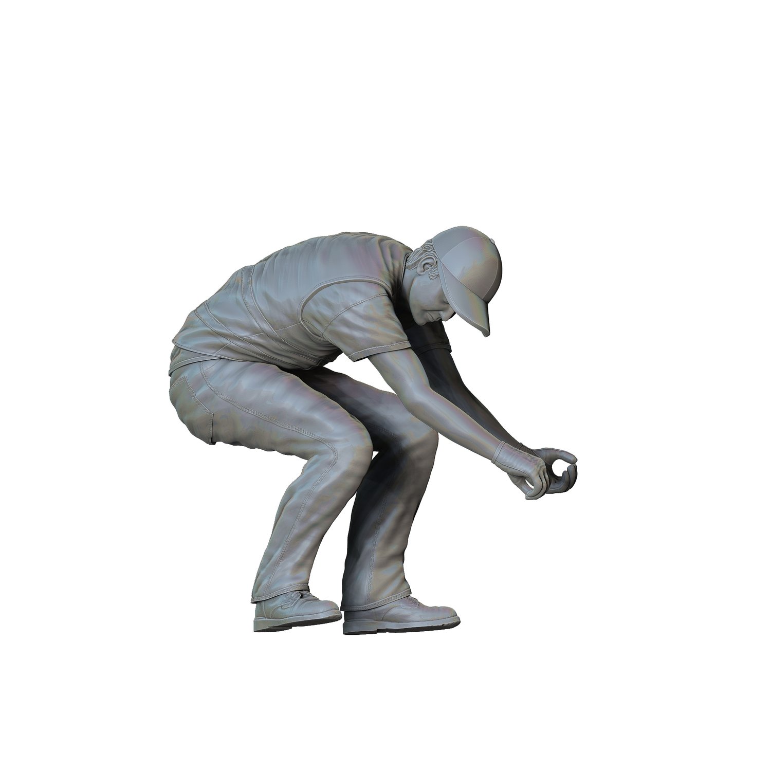 3dp Miniatures, N7 Railway Track Worker
