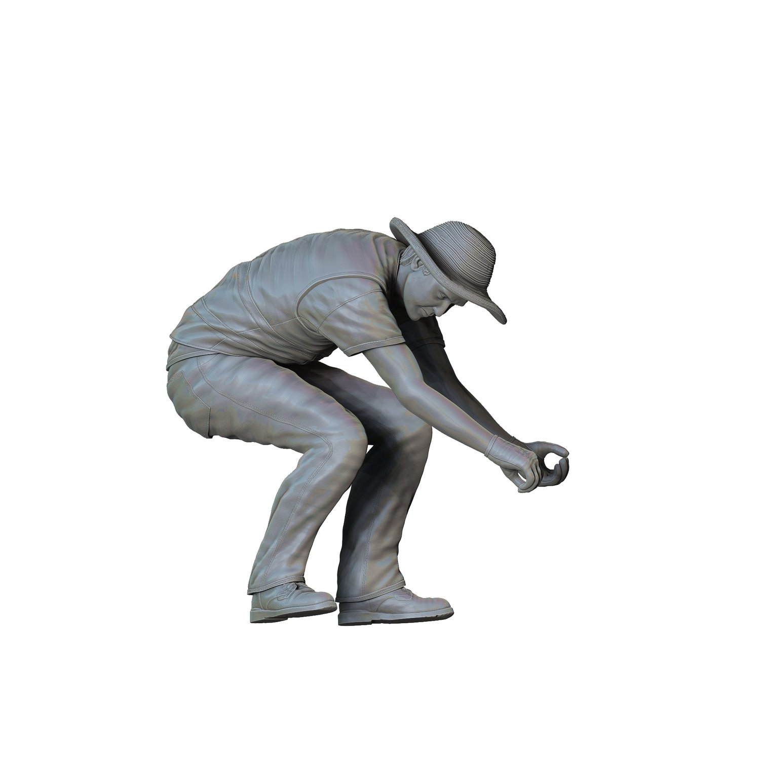 3dp Miniatures, N7 Railway Track Worker