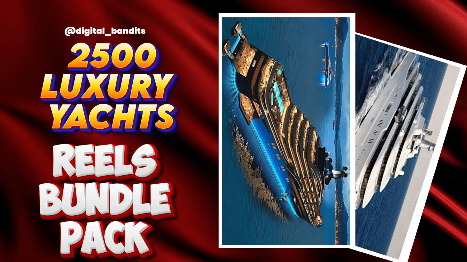 2500 luxury YACHTS reels bundle - Payhip