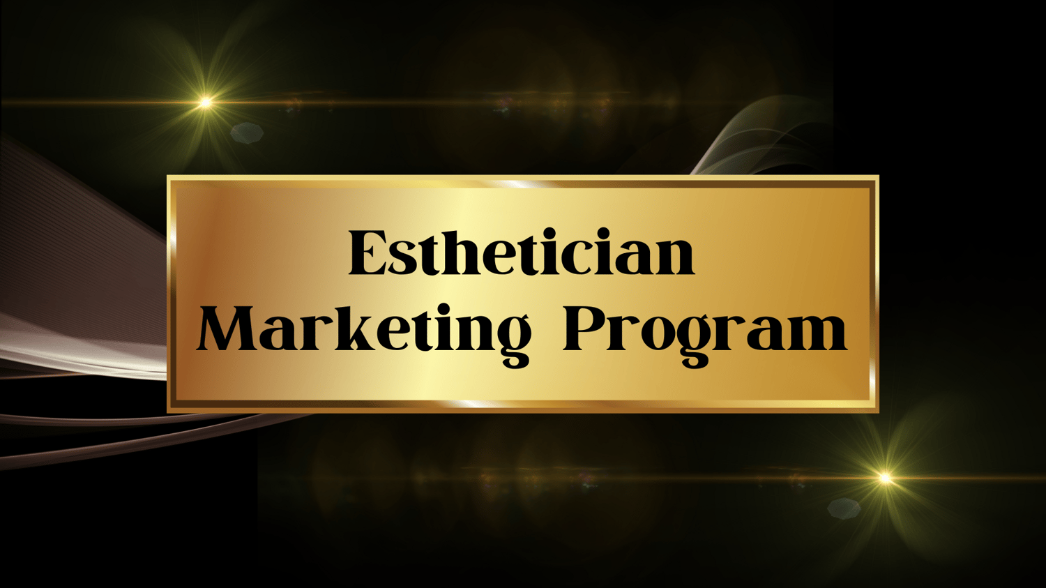 Esthetician Marketing Program Babiiboo