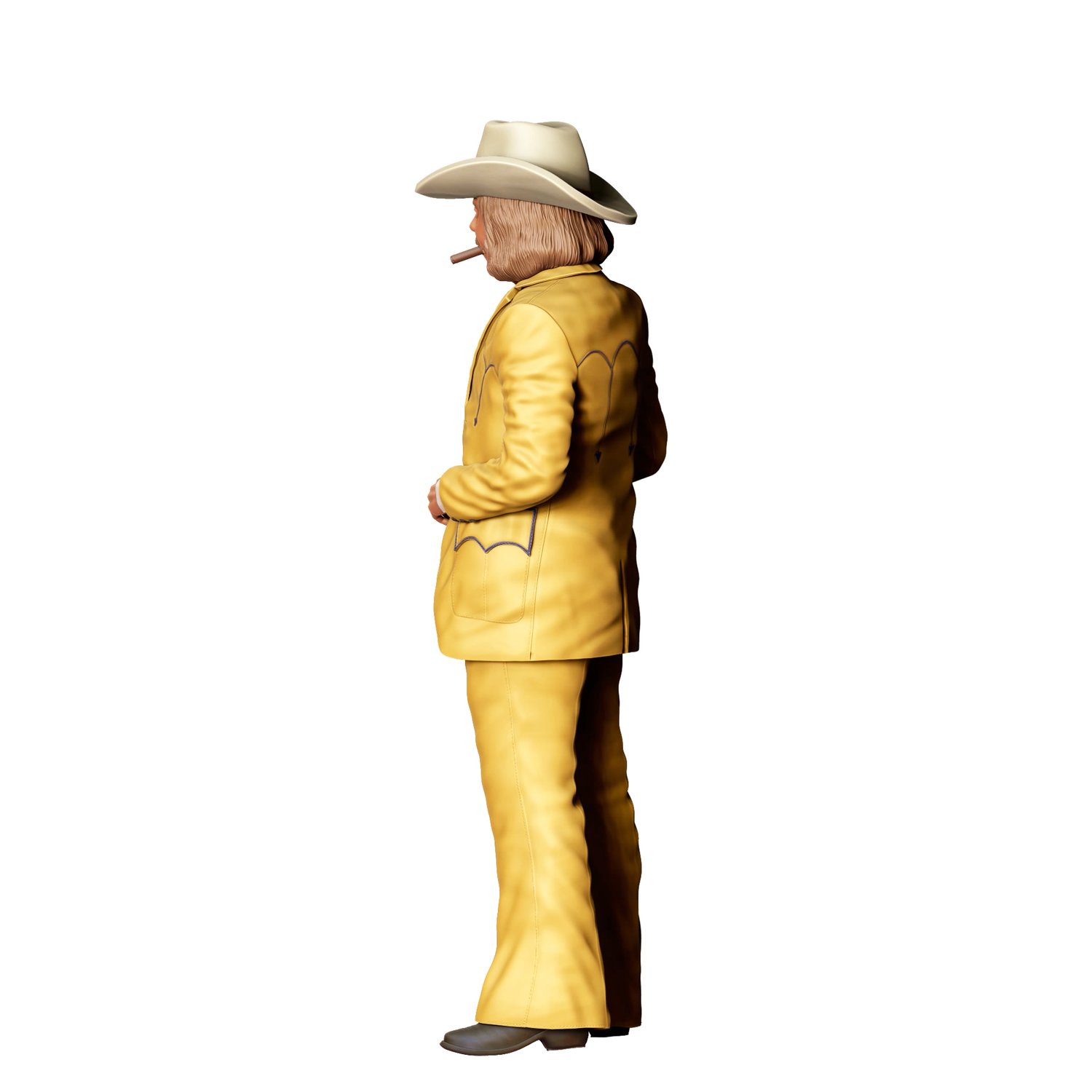3dp Miniatures, N6 Paul Williams Little Enos Smokey and the Bandit