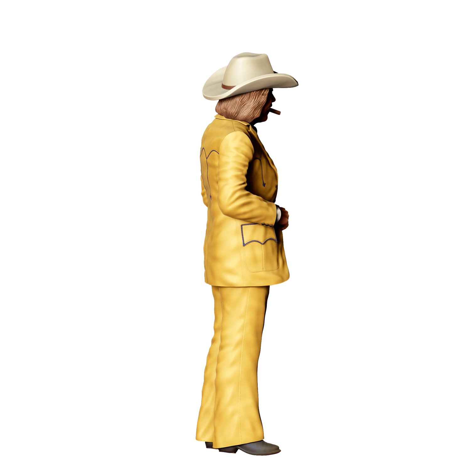3dp Miniatures, N6 Paul Williams Little Enos Smokey and the Bandit
