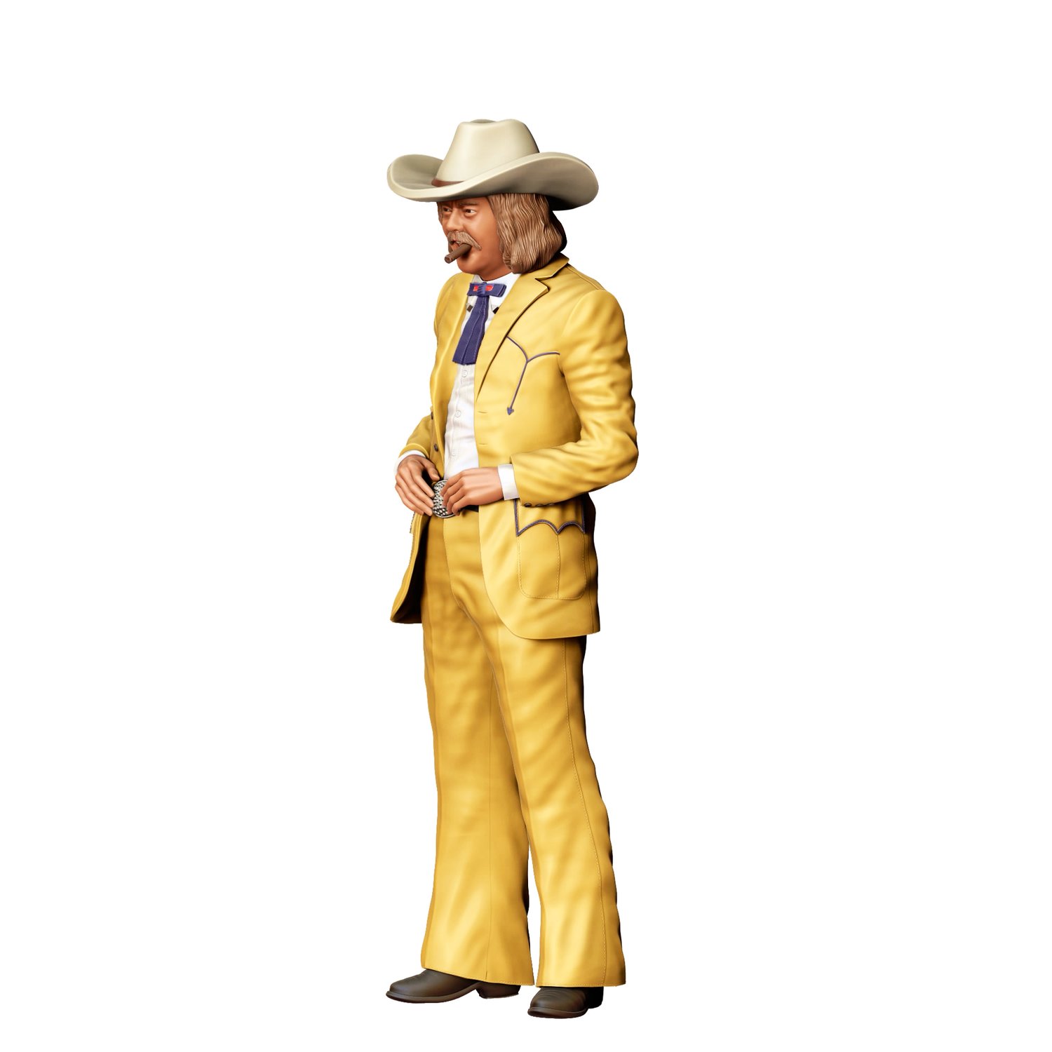 3dp Miniatures, N6 Paul Williams Little Enos Smokey and the Bandit