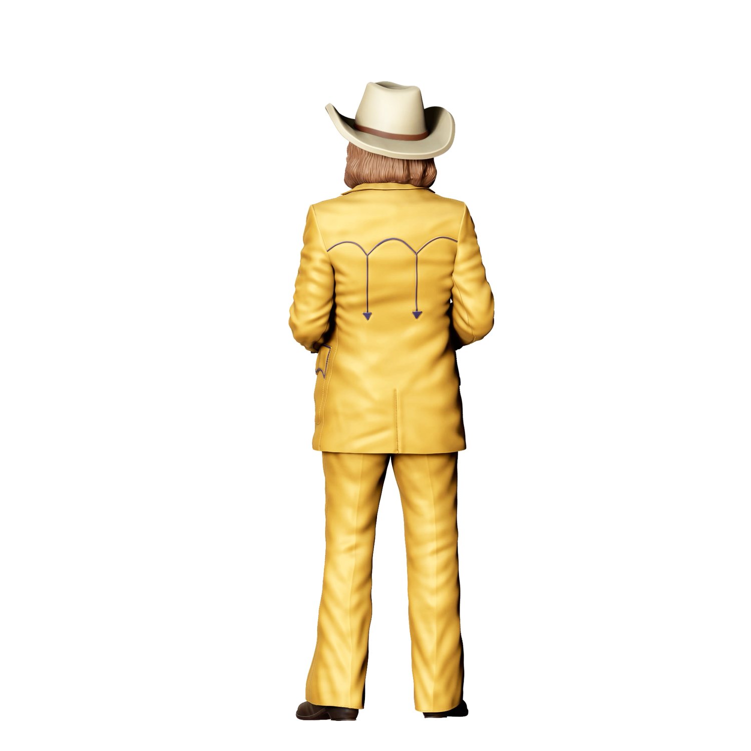 3dp Miniatures, N6 Paul Williams Little Enos Smokey and the Bandit